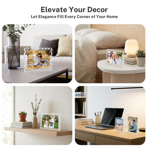 House Day compact 5x7 frame for stylish desktop display