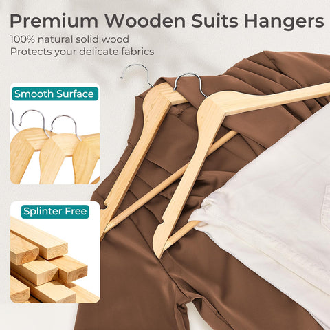 HOUSE DAY all-in-one organizer creates a cohesive wardrobe with hangers