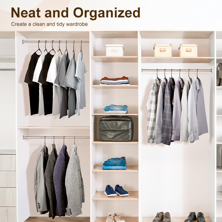 House Day closet-organizer display showing space-saving impact in small rooms.