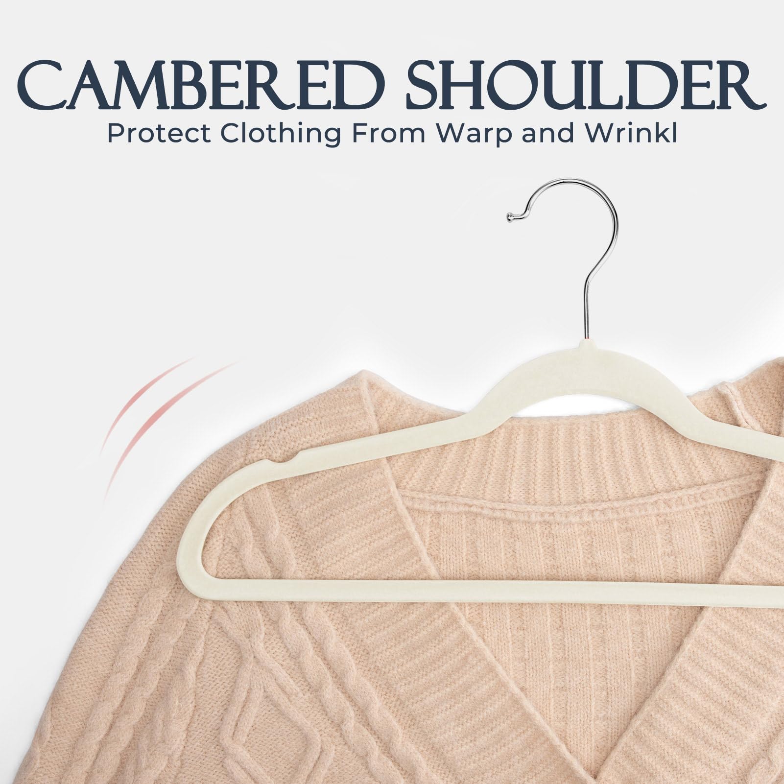 House Day coat and garment hangers maintaining garment shape