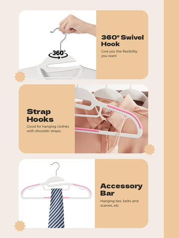 HOUSE DAY coat hangers perfect for closet organization