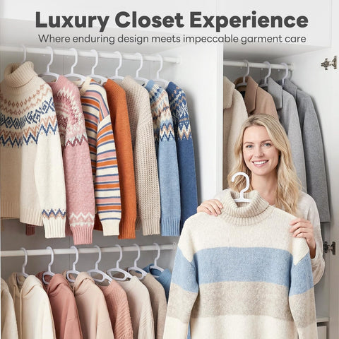 HOUSE DAY coat and suit hanger supports heavy garments
