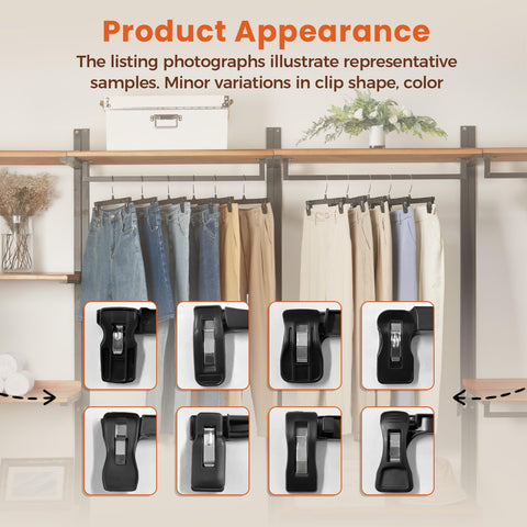 HOUSE DAY 50-pack hanger set for home or store organization