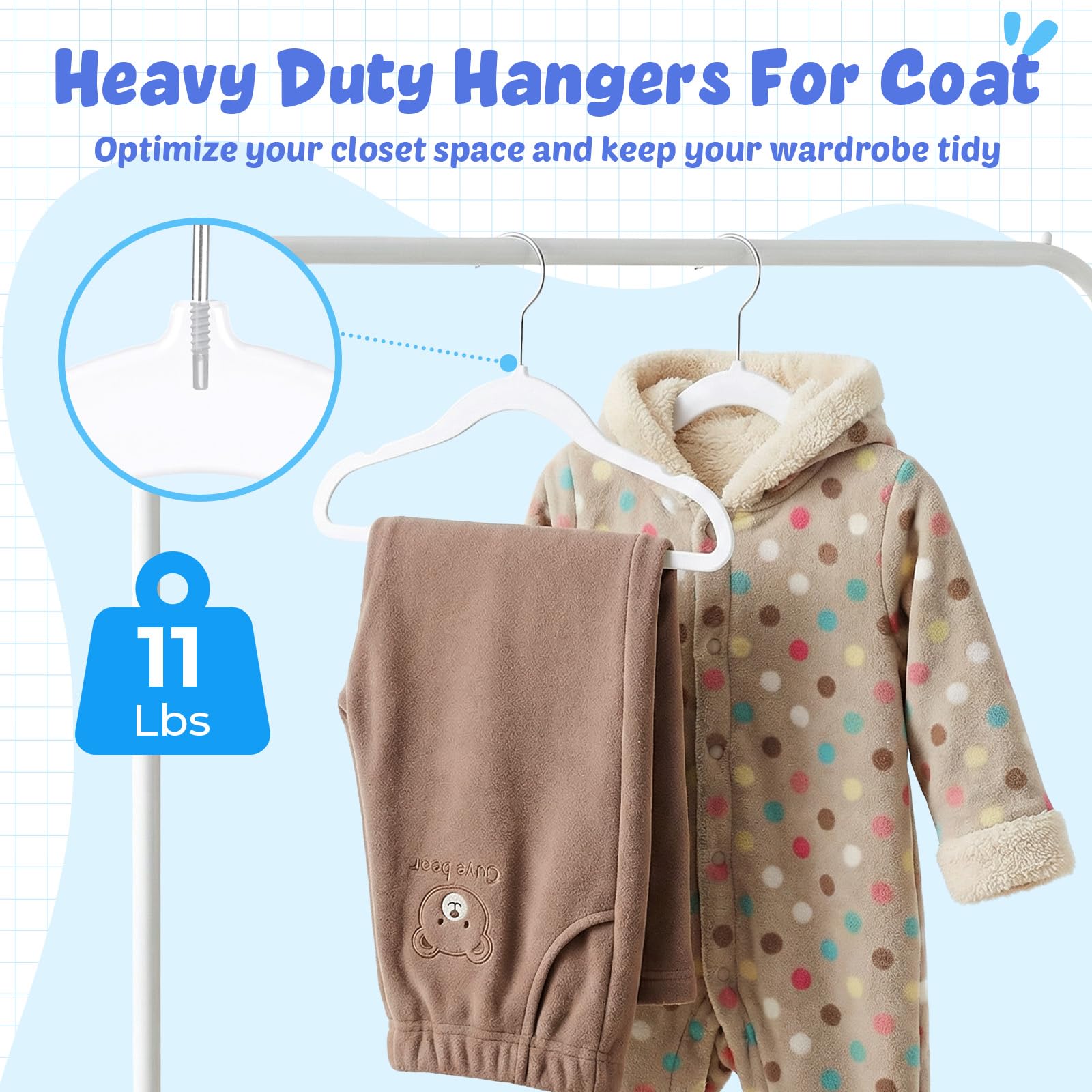 HOUSE DAY compact design for efficient baby and toddler wardrobes