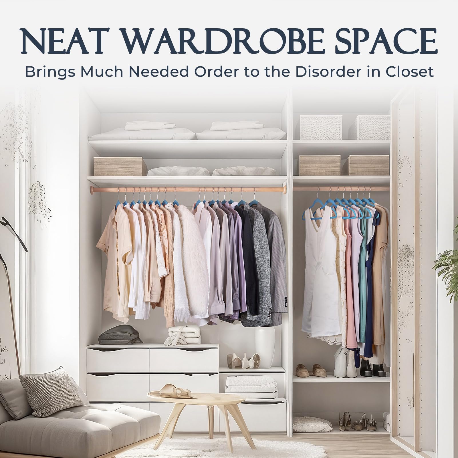 HOUSE DAY Ideal for daily use in homes, dorms, and boutique closets.