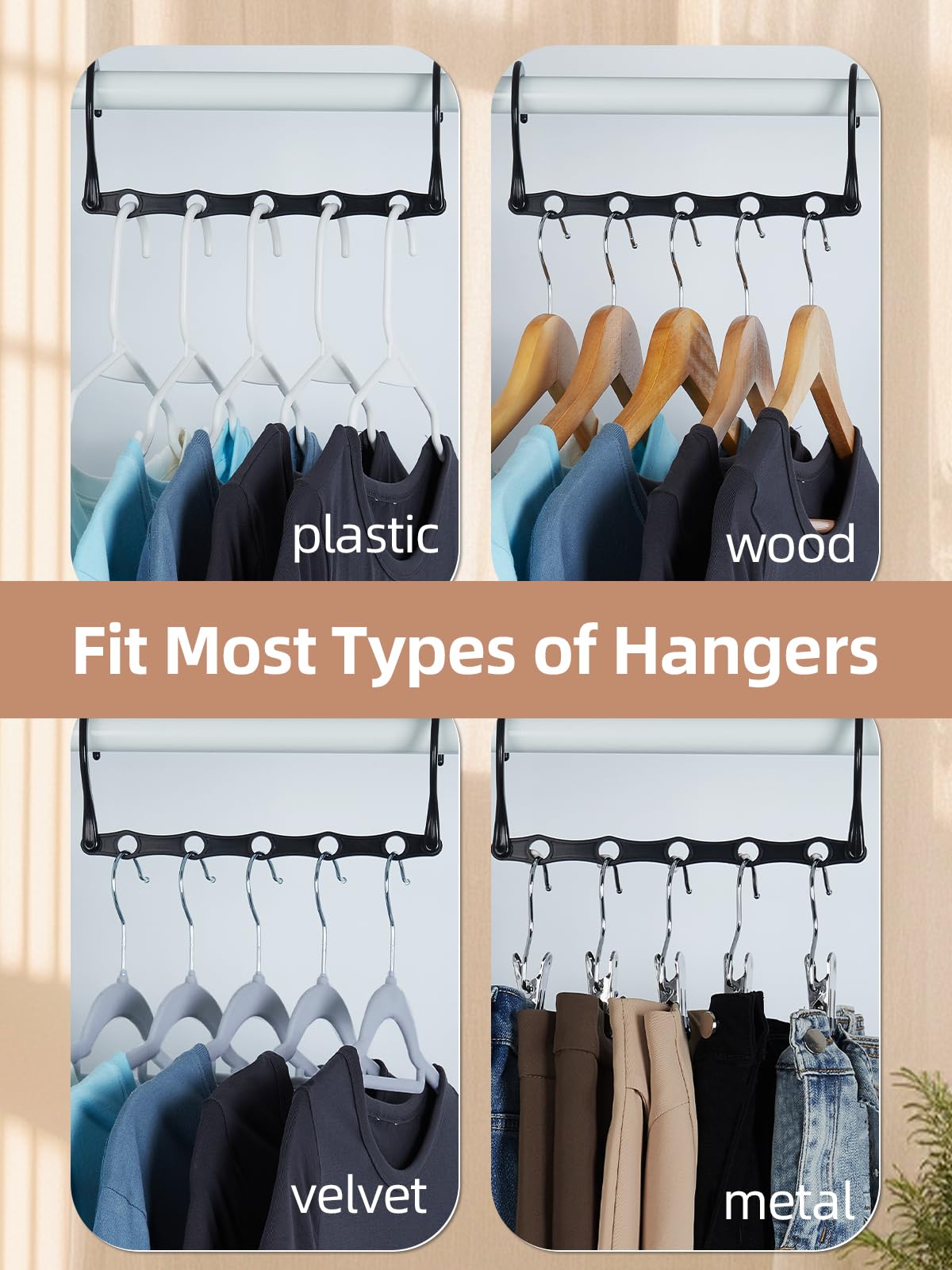 House Day dorm-room closet solution saves space in compact living areas.
