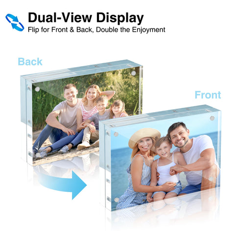 HOUSE DAY double-sided frame view suitable for front and back displays.