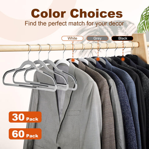 HOUSE DAY closet organization in action with neatly hung outfits.