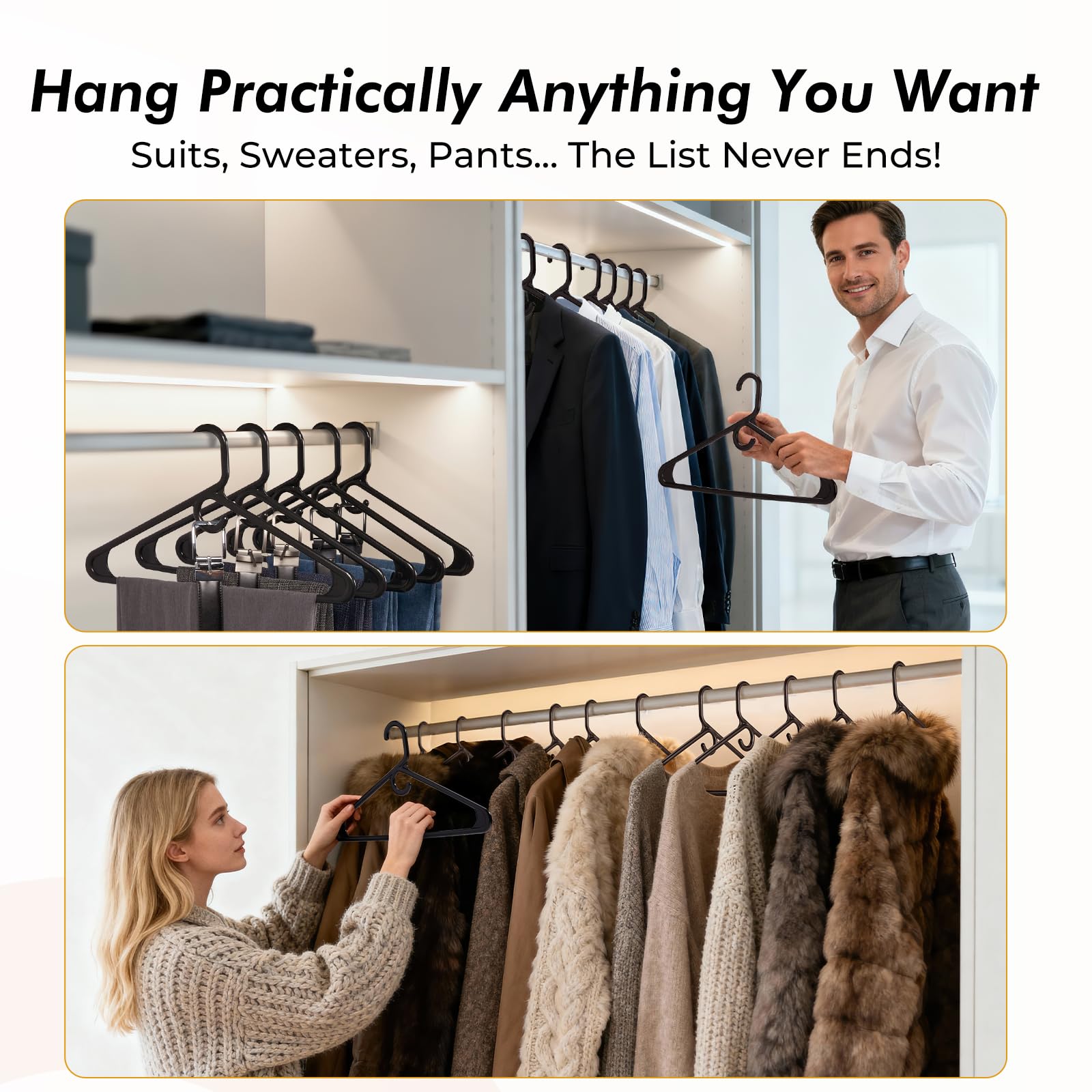 House Day dorm and apartment closet solution for better organization.