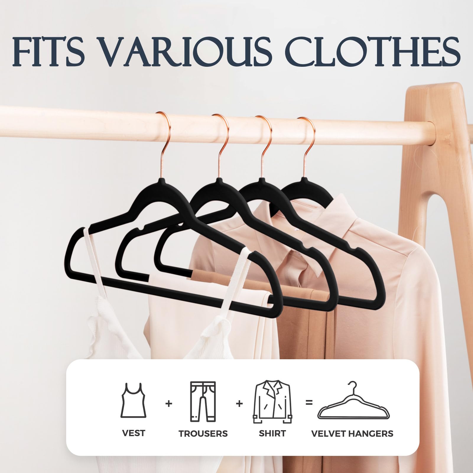 House Day heavy-duty hanger supports up to 11 pounds without losing shape.