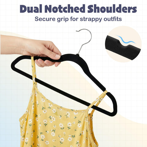 House Day kids clothes organizer hangers keep shirts and pants tidy.