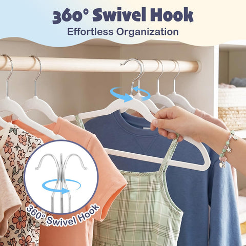 HOUSE DAY slim profile helps maximize closet space in kids' rooms