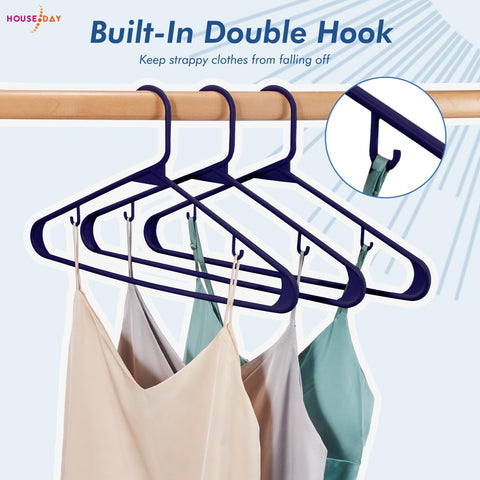 HOUSE DAY lightweight clothes hangers ideal for daily wardrobe essentials