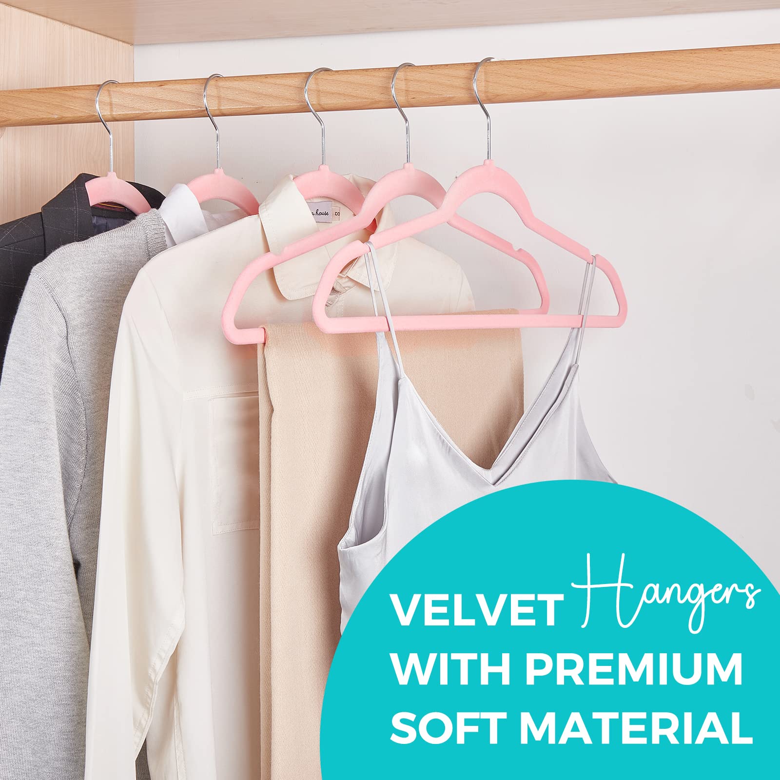 HOUSE DAY velvet non-slip shoulder design preventing slips on delicate tops