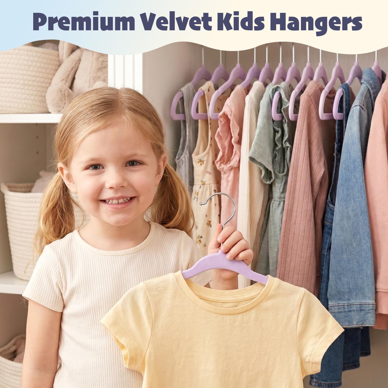 House Day non-slip shoulder notches grip delicate garments without slipping.