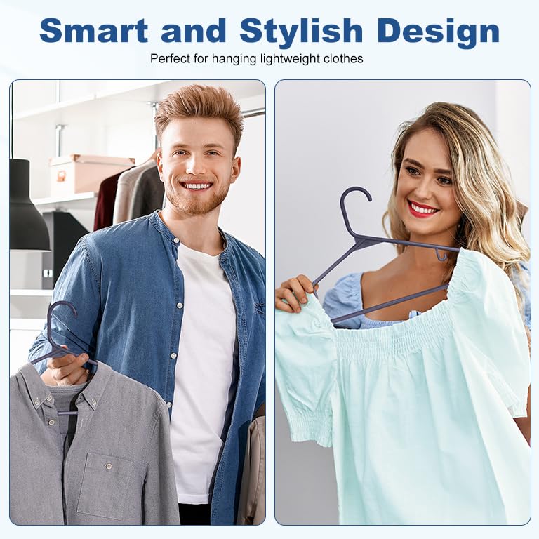 HOUSE DAY uniform matte finish creates cohesive closet organization.