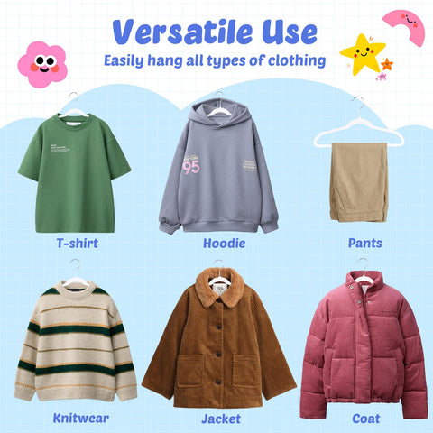 House Day notched shoulders prevent slipping and protect garment shape