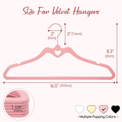 House Day pink velvet hangers add chic style to wardrobe