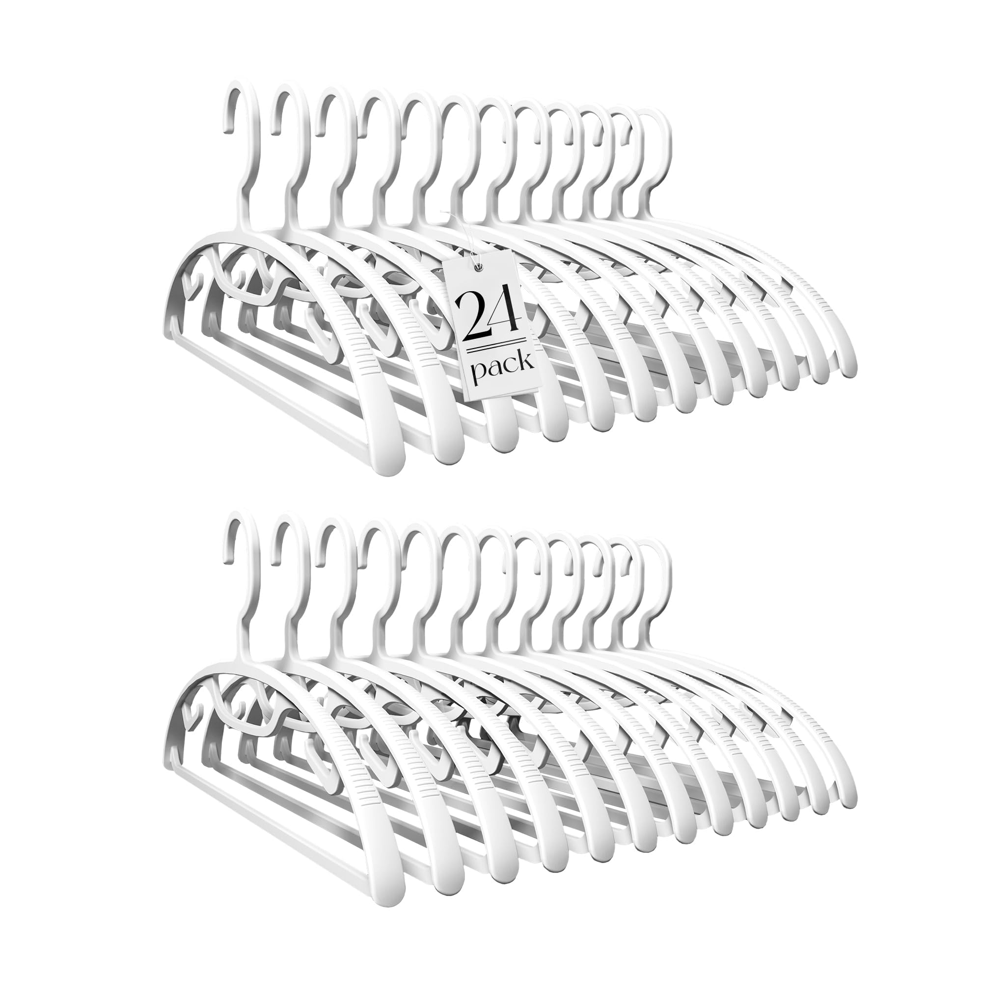 HOUSE DAY plastic hanger with wide shoulders prevents shoulder bumps on coats