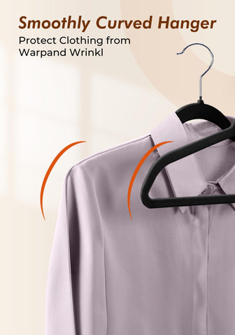 HOUSE DAY rounded shoulder design protects fabrics from warping and marks