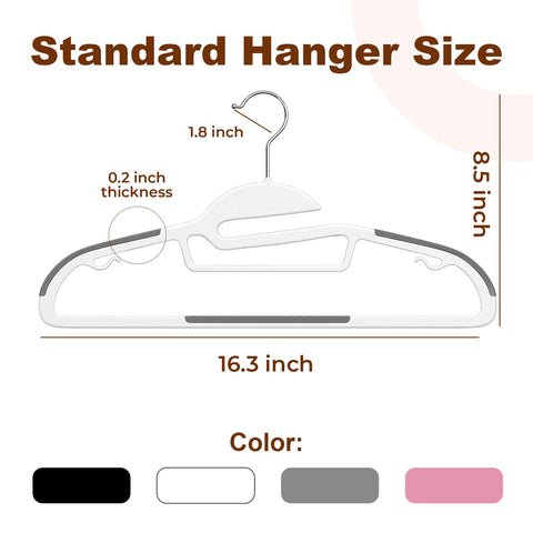 HOUSE DAY S-shape opening design protects collars while easing garment placement.
