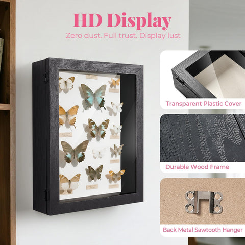 HOUSE DAY included hardware kit for quick wall mounting or tabletop setup