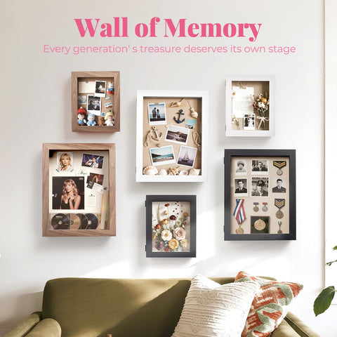 HOUSE DAY versatile use on tabletop or wall for flexible display