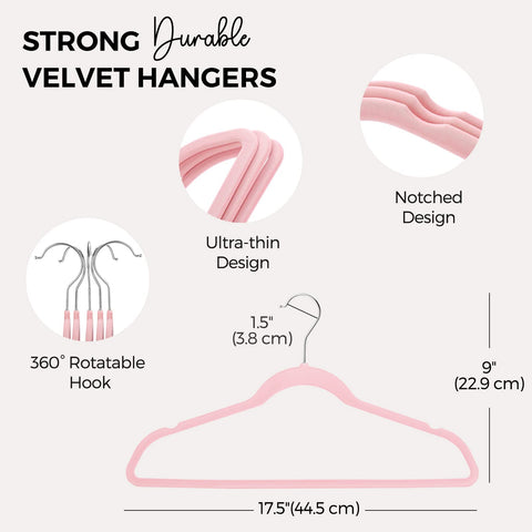 HOUSE DAY slim profile maximizes closet space without crowding garments