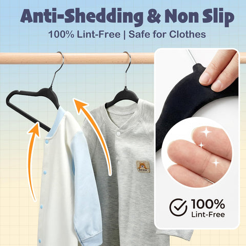 HOUSE DAY slim profile saves closet space for kids.