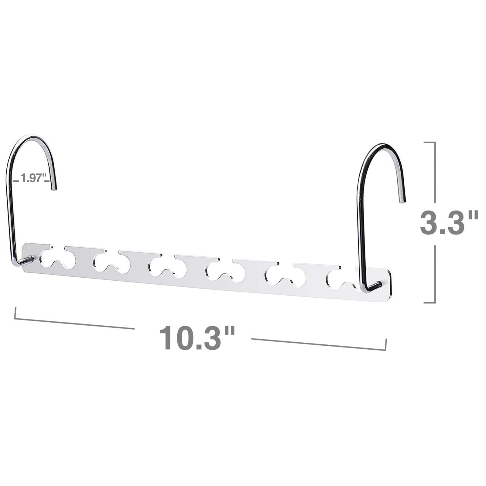 House Day smooth-edge design protects fabrics from snags and wear.