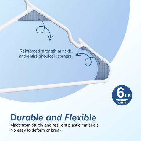 HOUSE DAY slim design helps maximize closet space and reduce clutter.