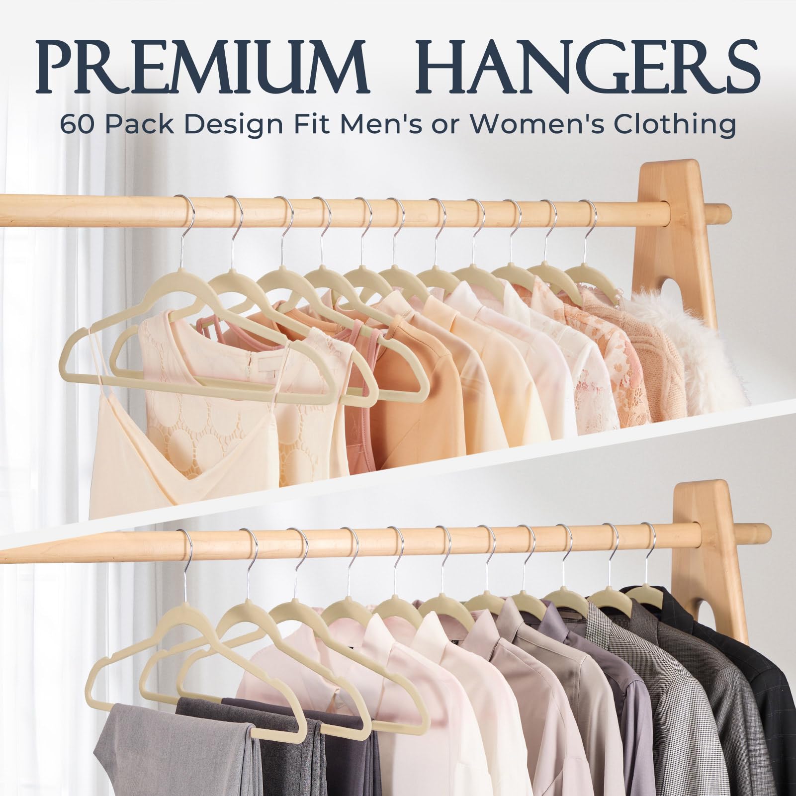 House Day suit and coat hanger ideal for clothes organization