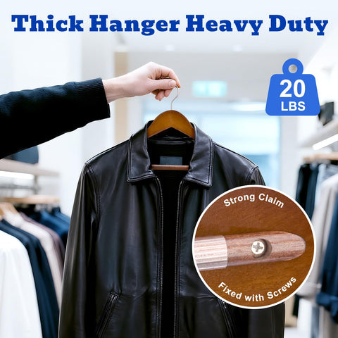 HOUSE DAY thick cross bar supports heavier garments securely.
