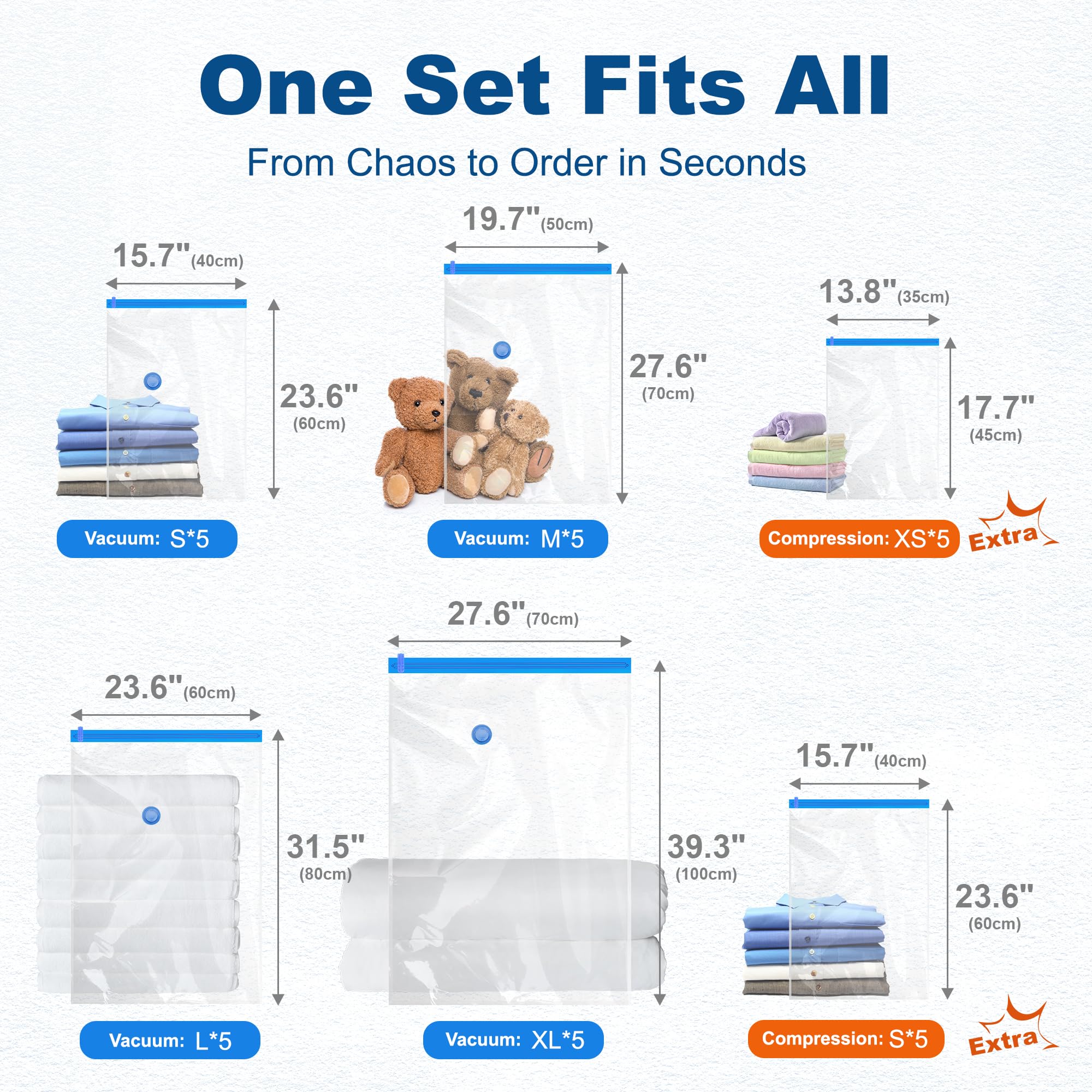 House Day roll-up set assists compact packing in suitcases.