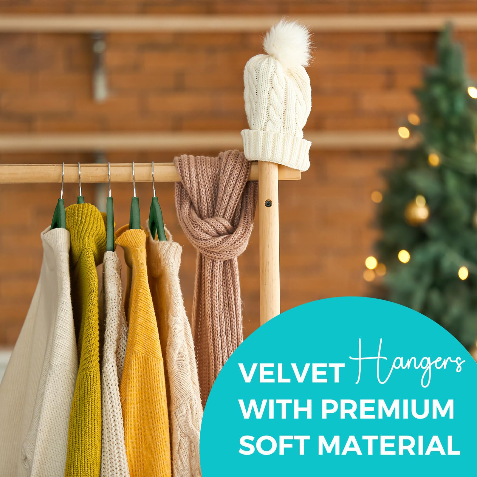 House Day ultra-thin design saves closet space without crowding.