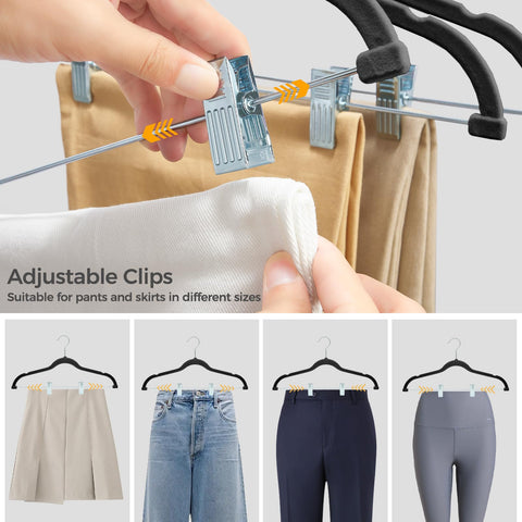 HOUSE DAY ultra-thin space-saving design helps maximize closet capacity.
