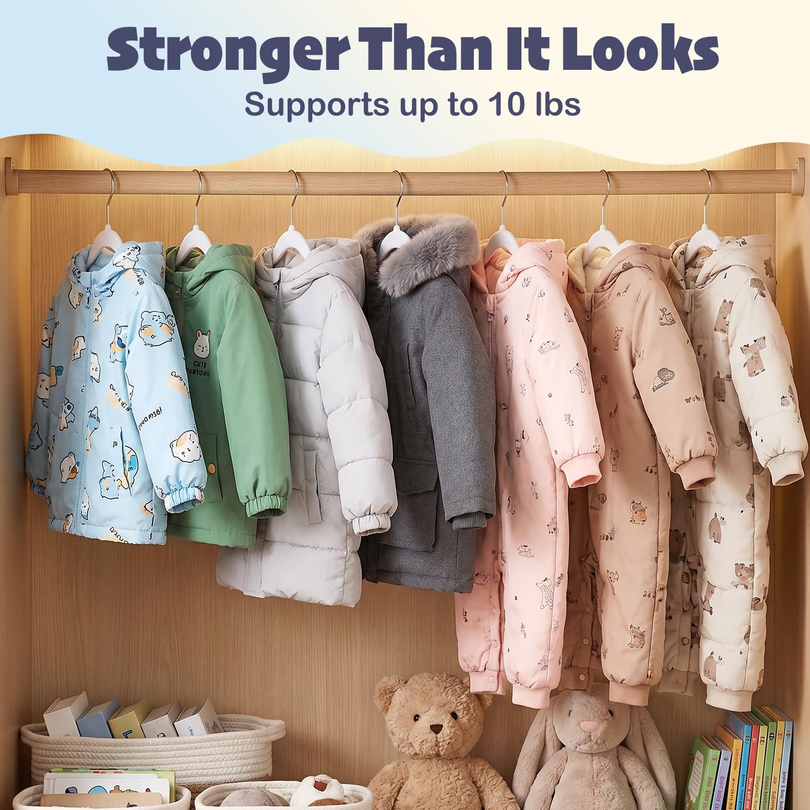 House Day ultra-thin design saves closet space efficiently.