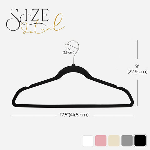 HOUSE DAY velvet finish prevents shedding and keeps garments intact.