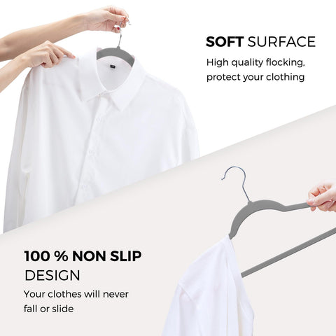 House Day velvet finish protects fabrics from snags and wrinkles.
