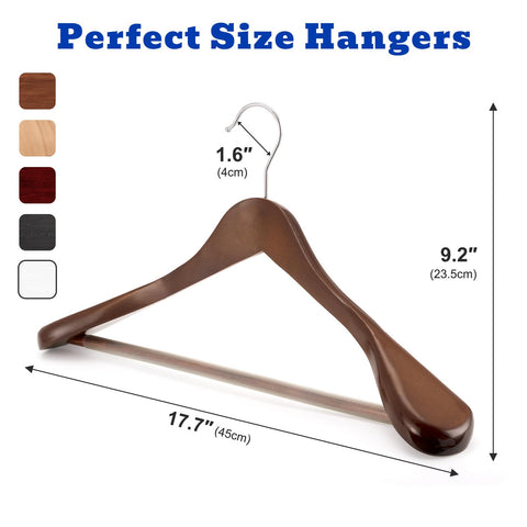 HOUSE DAY walnut finish adds natural elegance to wardrobe.