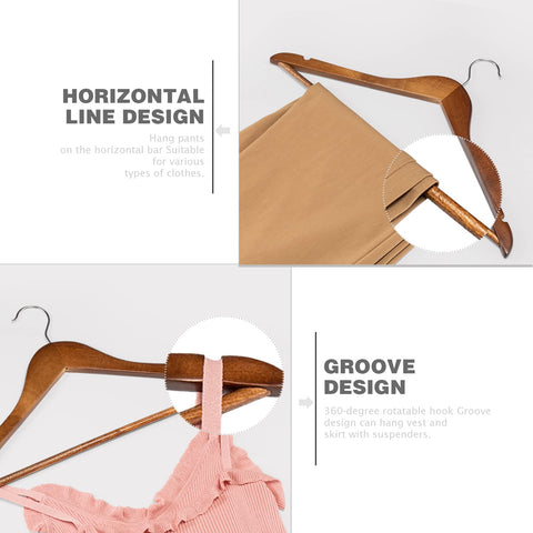 House Day contoured shoulders maintain garment shape over time
