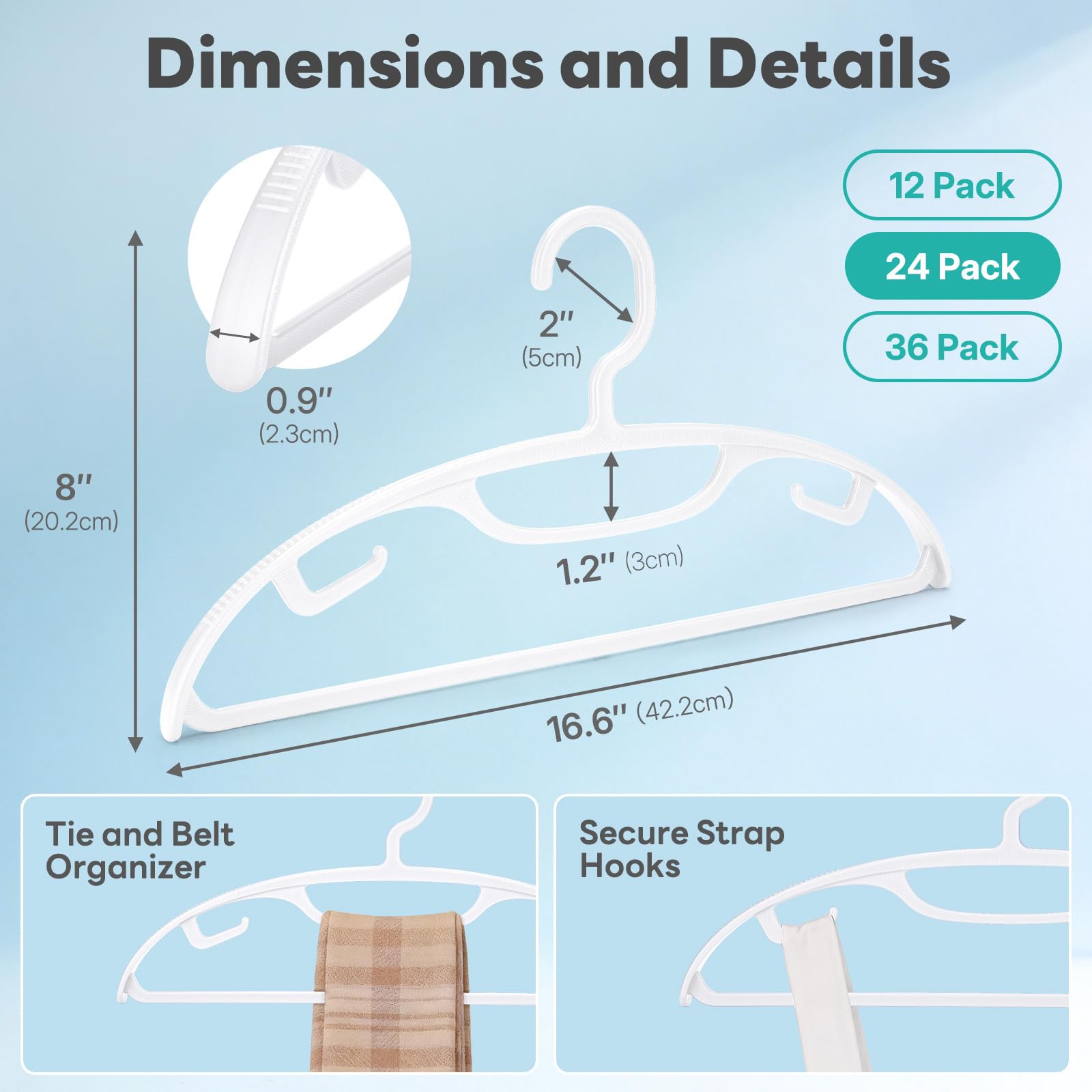 HOUSE DAY year-round hanger suitable for all seasons