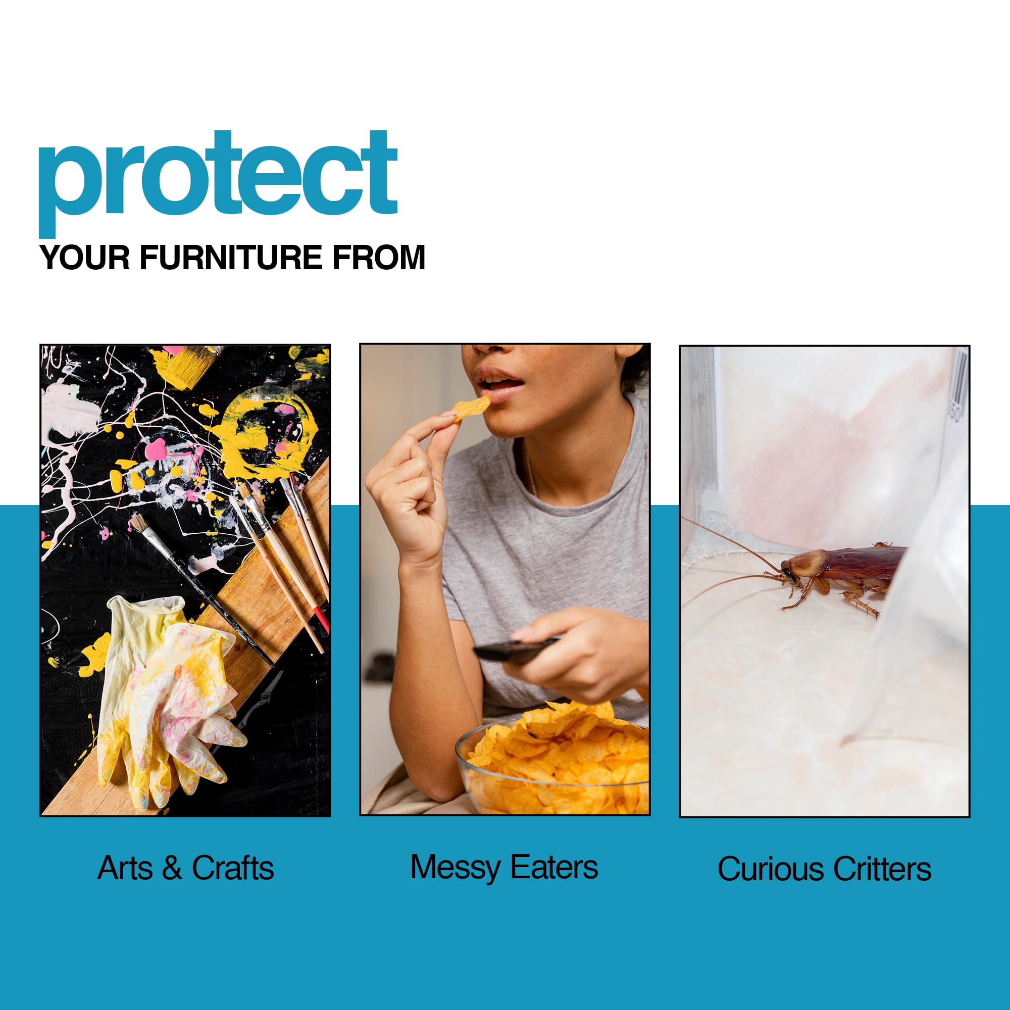 Houseables clear protector preserves chair color and finish.