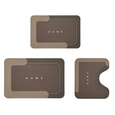 Housego 2-piece bath mat set suitable for kitchen or bathroom