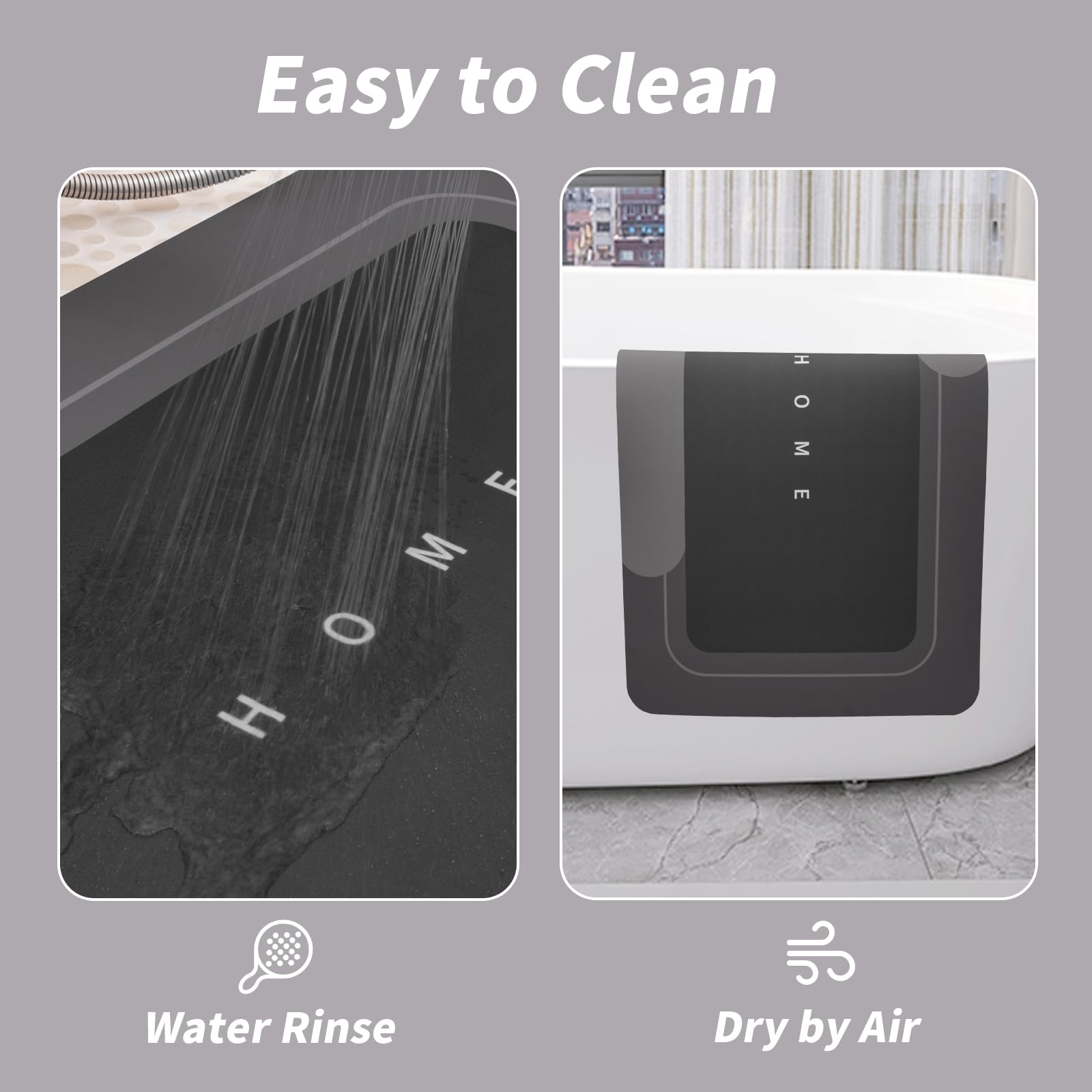 Housego bathroom-kitchen edge set suits sinks and tubs for moisture control