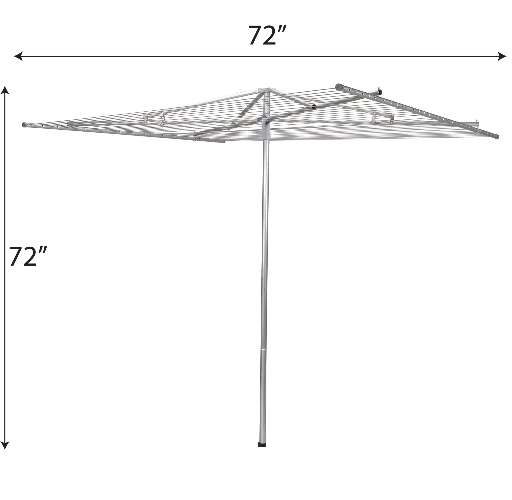 Household Essentials 17130-1 provides 210 feet of outdoor drying space