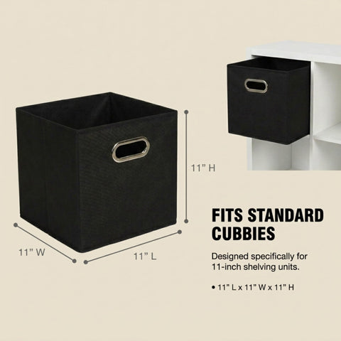 Sturdy chipboard sides provide durable structure for Household Essentials bins.