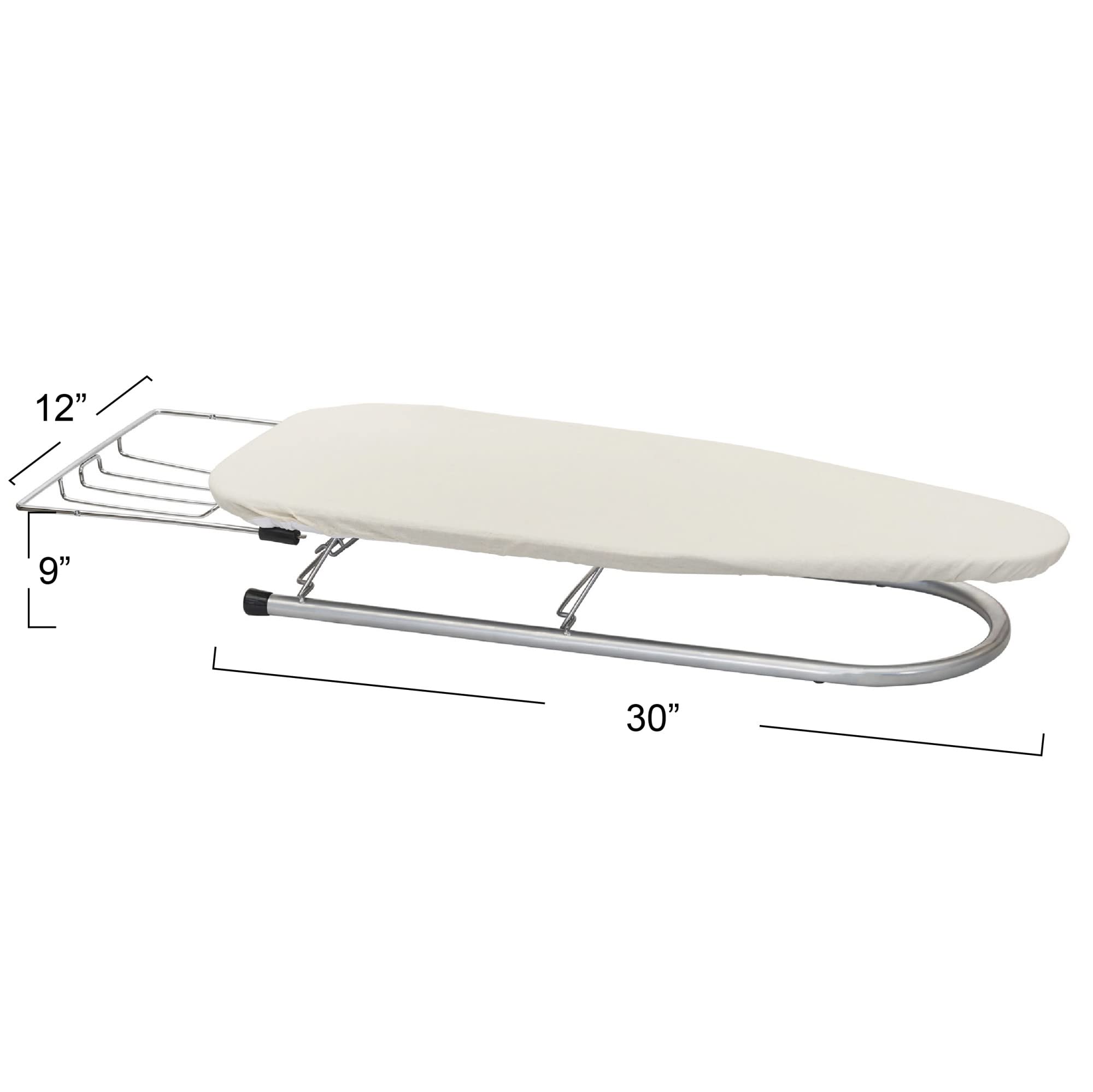 Cotton cover with 5mm padding delivers smooth ironing results.