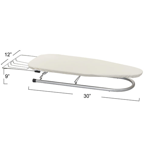 Cotton cover with 5mm padding delivers smooth ironing results.
