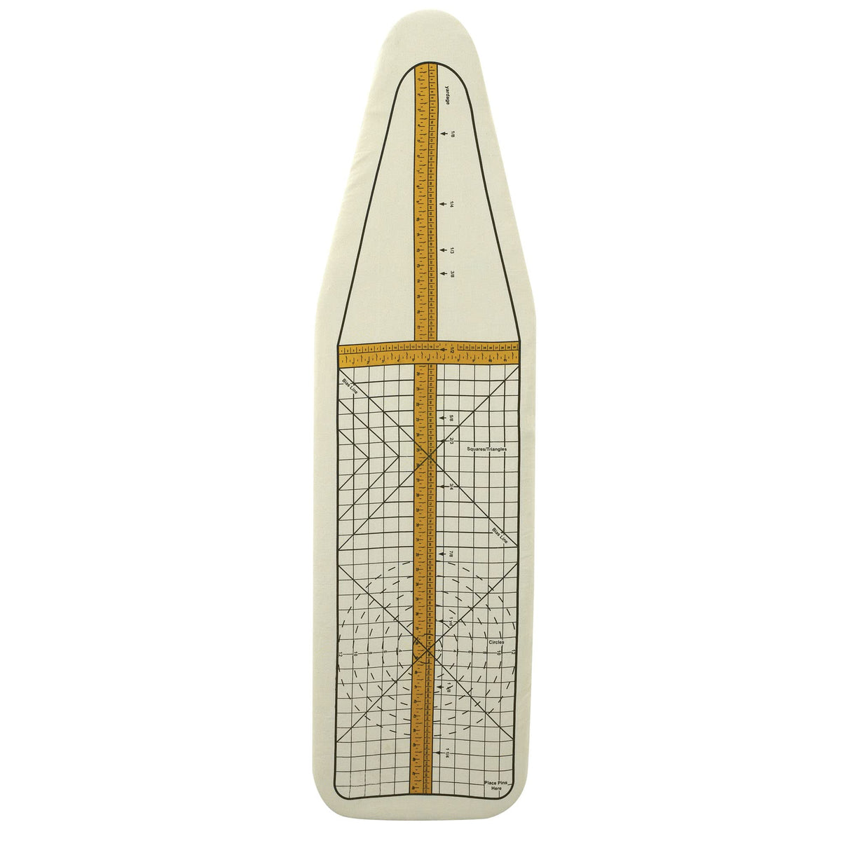 Household Essentials Deluxe ironing pad and cover with NANOmax coating resists staining during ironing.